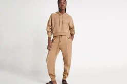 Fleece Contrast Piping Trackpants 504