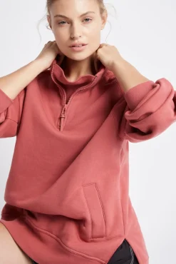 Funnel Neck Fleece Jumper 004