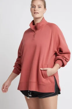 Funnel Neck Fleece Jumper 004