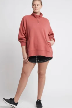 Funnel Neck Fleece Jumper 004