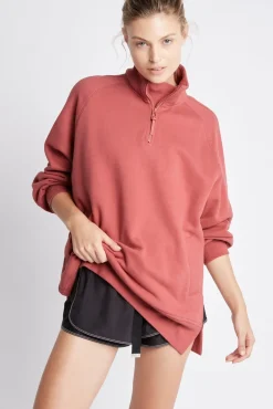 Funnel Neck Fleece Jumper 004