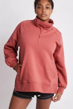 Funnel Neck Fleece Jumper 004