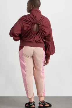 Gathered Cut Out Jacket 737