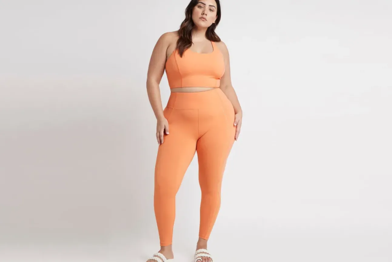 High Rise 7/8 Logo Legging 203