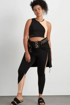 High Rise Colour Block 7/8 Legging 226