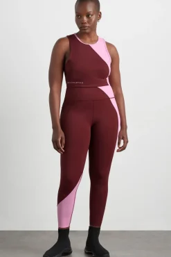 High Rise Colour Block 7/8 Legging 226