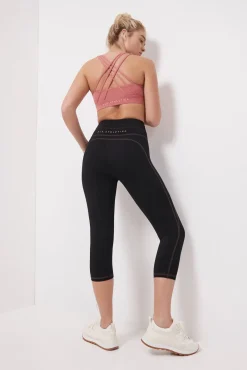 High Rise Contrast 3/4 Leggings 207