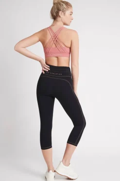 High Rise Contrast 3/4 Leggings 207