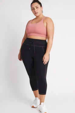 High Rise Contrast 3/4 Leggings 207