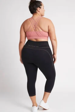 High Rise Contrast 3/4 Leggings 207