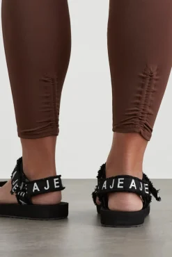 High Rise Drawstring Full Length Legging 225