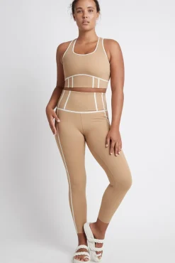 High Rise Full Length Bonded Seam Legging 209