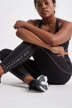 High Rise Full Length Panelled Legging 020