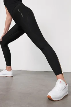 High Rise Full Length Zip Rib Legging 216