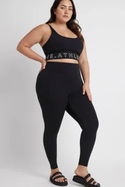 High Rise Logo Full Length Legging 206