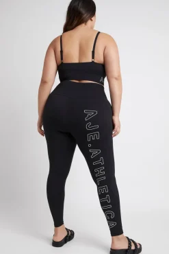 High Rise Logo Full Length Legging 206