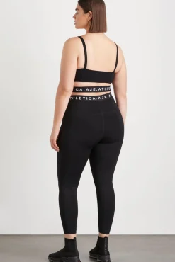 High Rise Logotape Full Length Legging 208