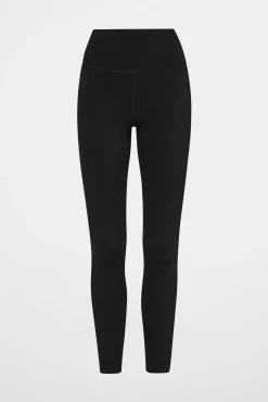 High Rise Mesh Detail 7/8 Legging 612