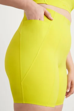 High Rise Mid Length Bike Short 615