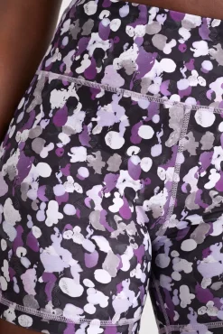 High Rise Mid Length Bike Shorts 607