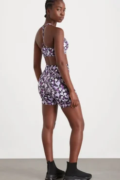 High Rise Mid Length Bike Shorts 607