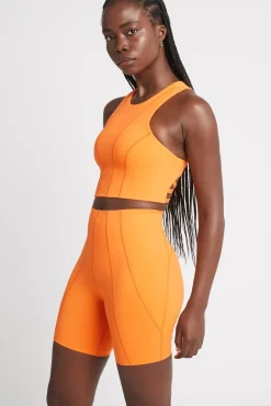 High Rise Mid Length Bike Short 615