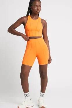 High Rise Mid Length Bike Short 615