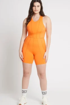 High Rise Mid Length Bike Short 615