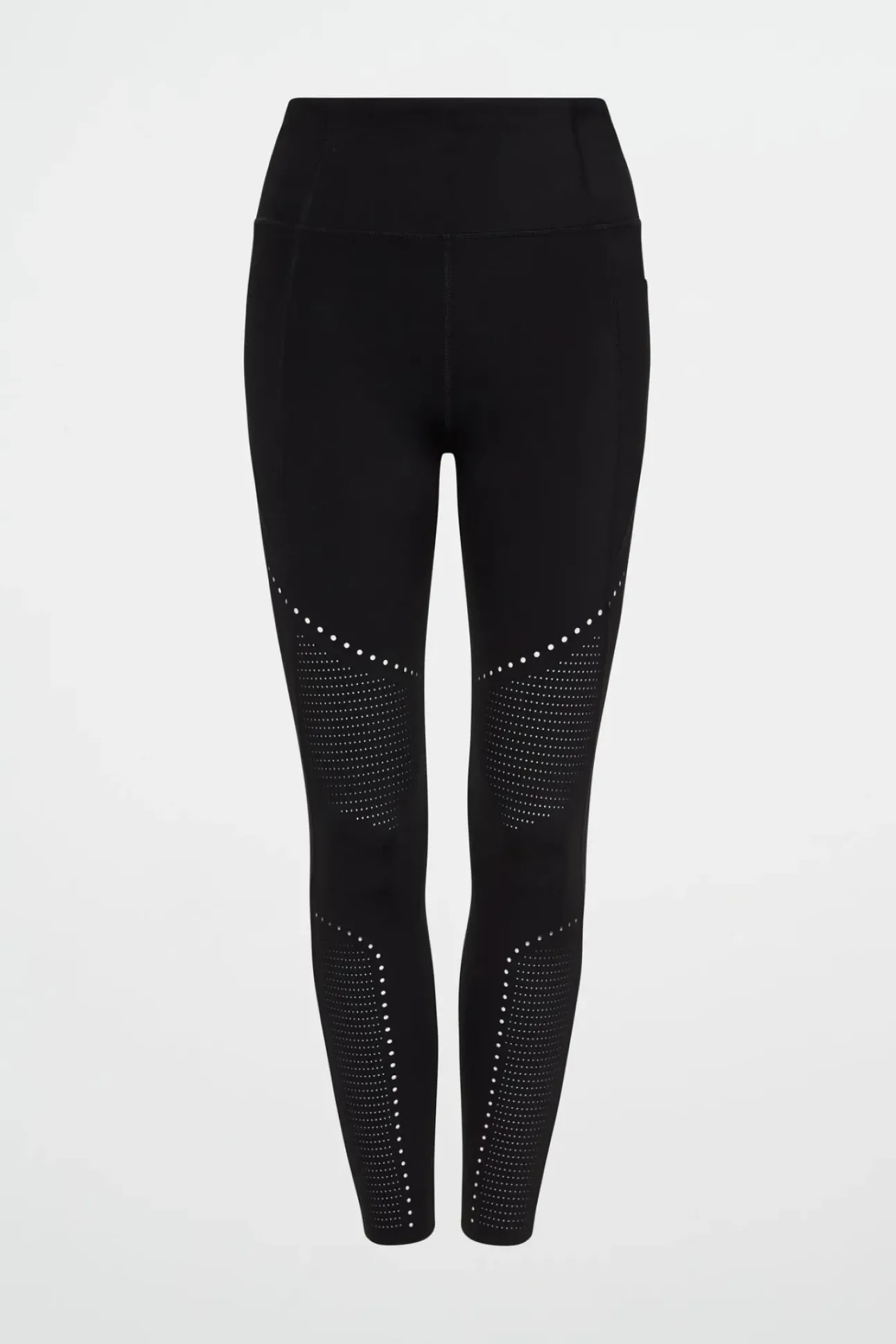 High Rise Perforated 7/8 Legging 227