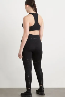 High Rise Perforated 7/8 Legging 227