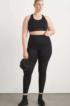 High Rise Perforated 7/8 Legging 227