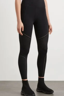 High Rise Perforated 7/8 Legging 227