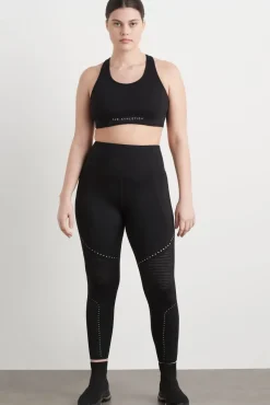 High Rise Perforated 7/8 Legging 227