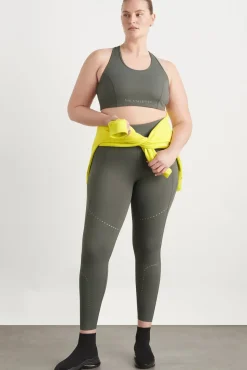 High Rise Perforated 7/8 Legging 227