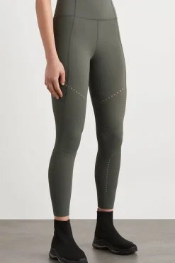 High Rise Perforated 7/8 Legging 227