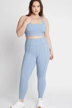 High Rise Triple Stitch 7/8 Legging 210