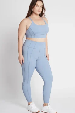 High Rise Triple Stitch 7/8 Legging 210