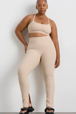 High Waist Split Hem Legging 205