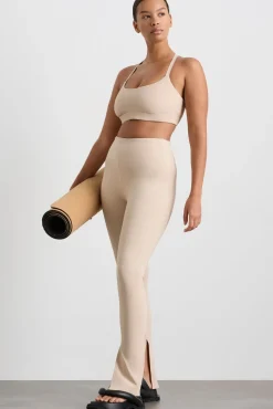 High Waist Split Hem Legging 205