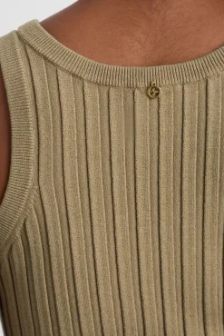 Hydra Racer Knit Ribbed Top