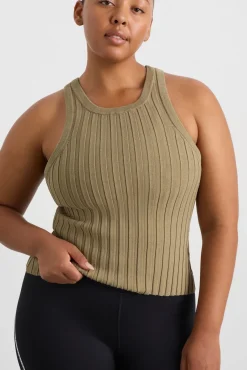 Hydra Racer Knit Ribbed Top