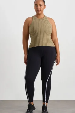 Hydra Racer Knit Ribbed Top
