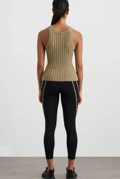 Hydra Racer Knit Ribbed Top