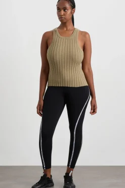Hydra Racer Knit Ribbed Top