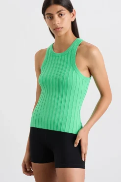 Hydra Racer Knit Ribbed Top