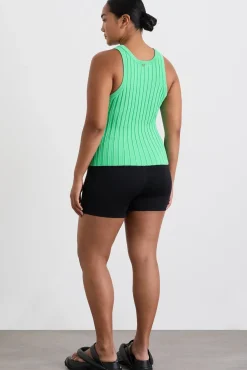 Hydra Racer Knit Ribbed Top