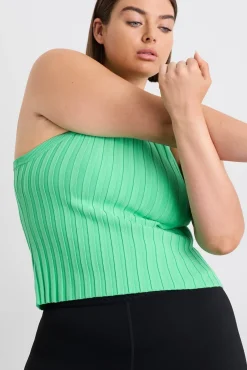 Hydra Racer Knit Ribbed Top