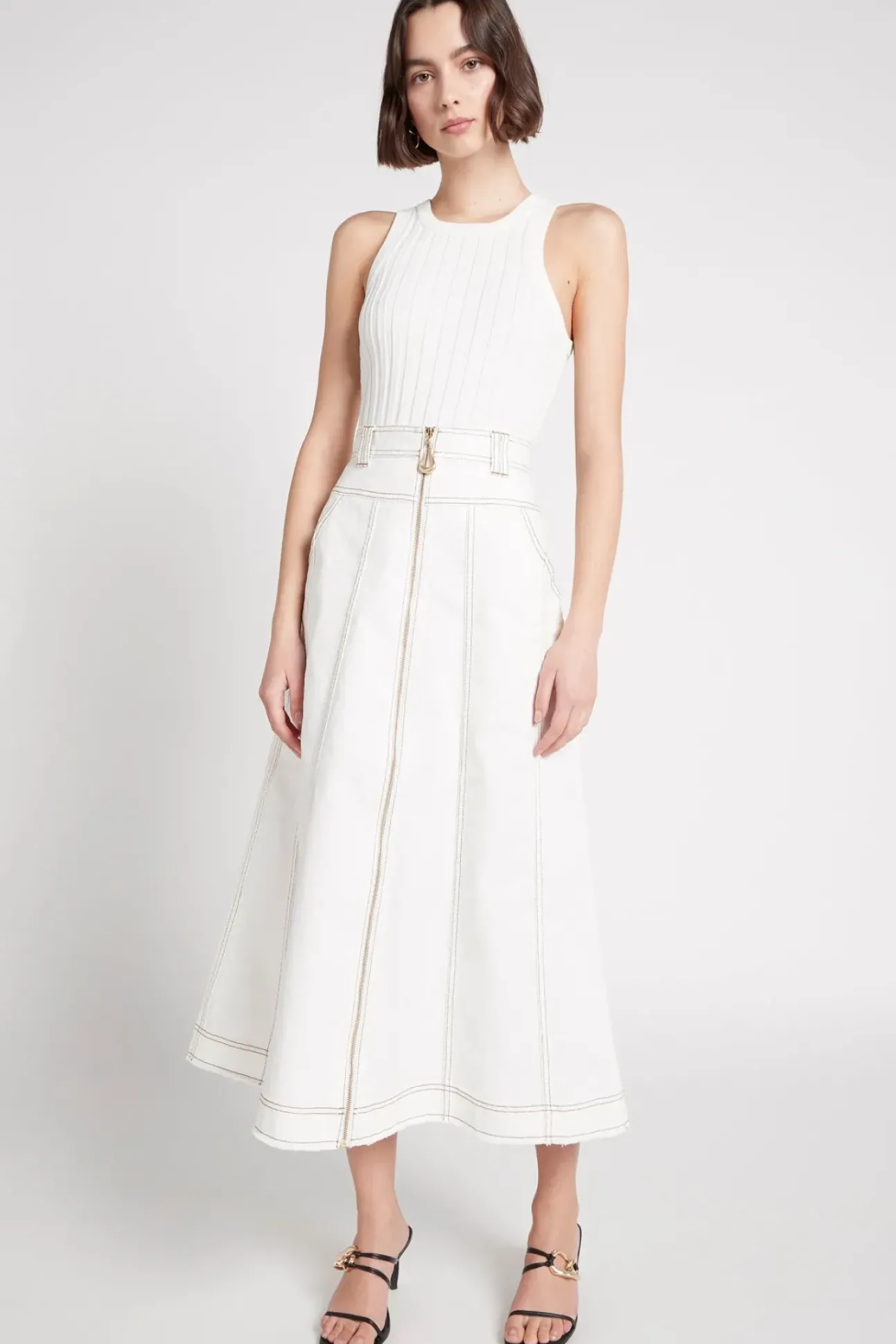 Hydra Racer Knit Ribbed Top