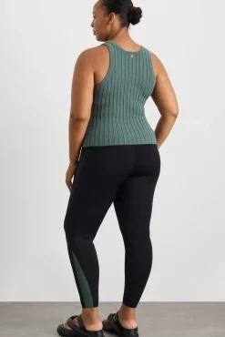 Hydra Racer Knit Ribbed Top