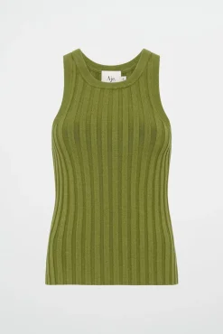 Hydra Racer Knit Ribbed Top